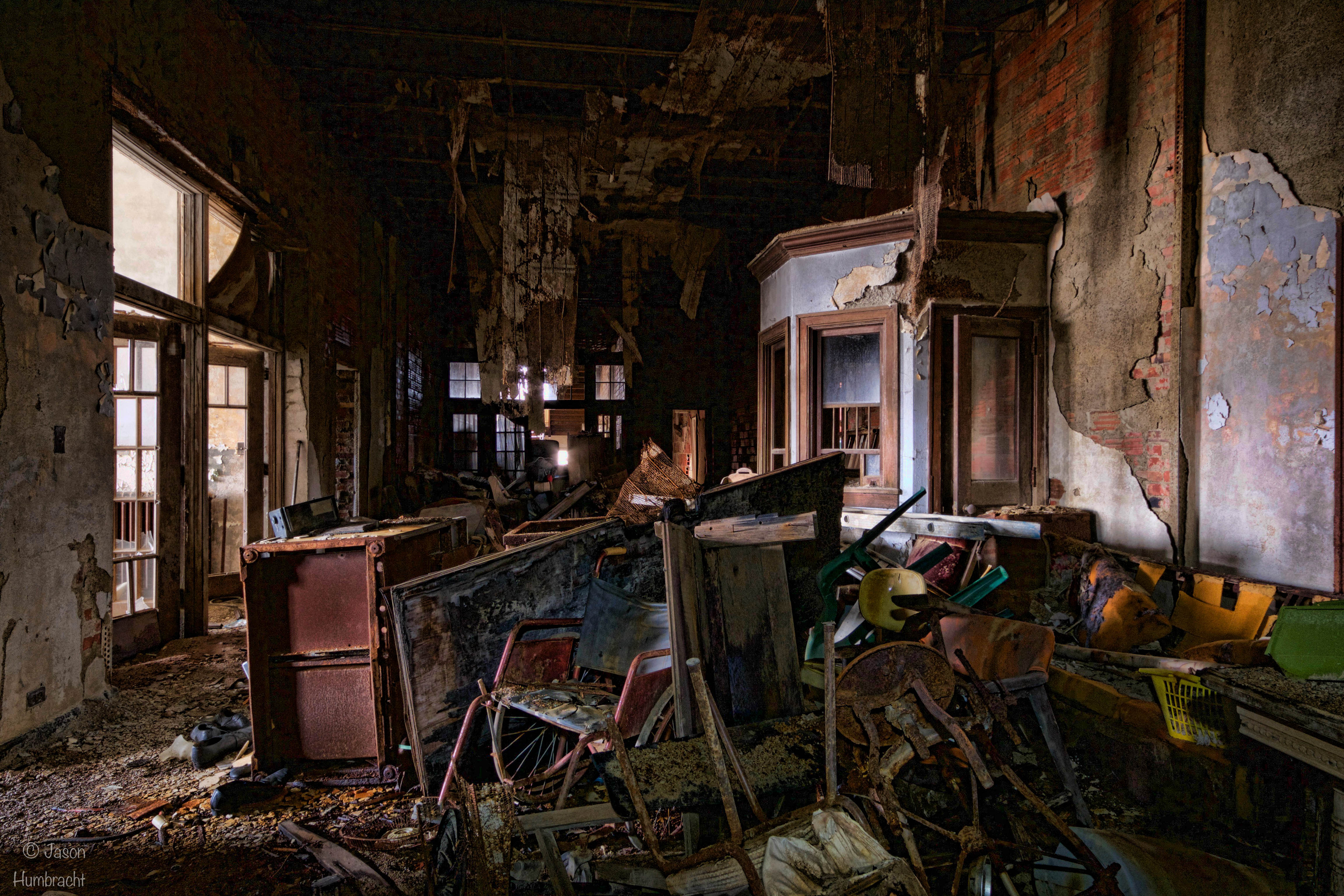 Abandoned High School-Charlottesville Indiana | Jhumbracht | Photography