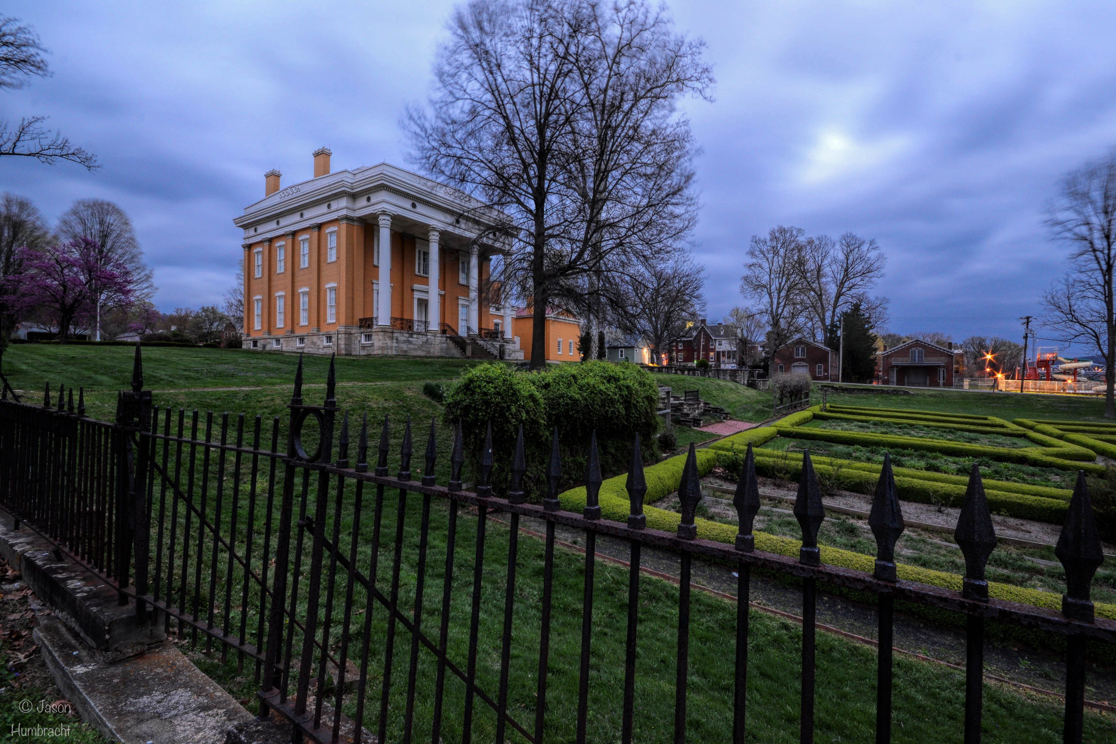 Lanier Mansion at NightMadisonIndiana jhumbracht photography