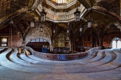 Abandoned Woodward Avenue Presbyterian Church | Curvy Church | Detroit, Michigan | Urbex Photography | Image By Indiana Architectural Photographer Jason Humbracht