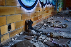 Abandoned Horace Mann High School | Gary, Indiana | Image by Indiana Architectural Photographer Jason Humbracht