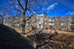 Abandoned Horace Mann High School | Gary, Indiana | Image by Indiana Architectural Photographer Jason Humbracht