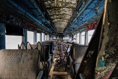 Abandoned Passenger Train | Cicero, Indiana | Abandoned Indiana | Urbex Photography | Image By Indiana Architectural Photographer Jason Humbracht