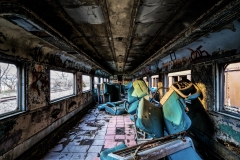 Abandoned Passenger Train | Cicero, Indiana | Abandoned Indiana | Urbex Photography | Image By Indiana Architectural Photographer Jason Humbracht