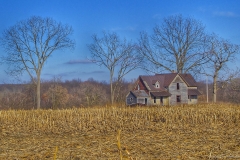 Abandoned Farmhouse | Ionia, Michigan | Image By Indiana Architectural Photographer Jason Humbracht