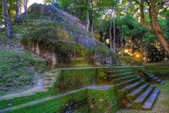 Sunset at Cahal Pech Maya Site in San Ignacio, Belize | Image by Indiana Architectural Photographer Jason Humbracht