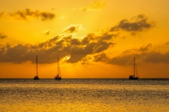 Sailboat Sunset | Caye Caulker, Belize | Belize Landscapes | Image by Indiana Architectural & Travel Photographer Jason Humbracht
