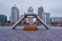 Winter Chill at Hart Plaza