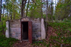 A hidden crypt in the Highland Park Cemetery | Ionia Michigan | Image by Indiana Architectural Photographer Jason Humbracht