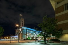 IUPUI at Night | Image By Indiana Architectural Photographer Jason Humbracht