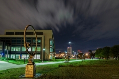 IUPUI Campus | Night Photography | Image By Indiana Architectural Photographer Jason Humbracht