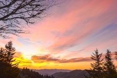 Sunrise at Newfound Gap