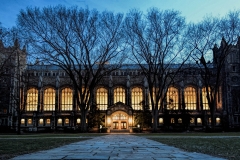 University of Michigan Law Quad in Ann Arbor, Michigan | Image By Indiana Architectural Photographer Jason Humbracht
