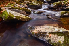 Smoky Mountains Waterfall | Autumn Fall Smoky Mountains
