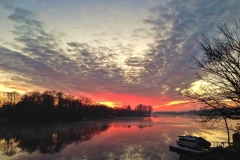 Sunrise on Morse Reservoir | Noblesville, Indiana | Indiana Landscapes | Image By Indiana Architectural Photographer Jason Humbracht