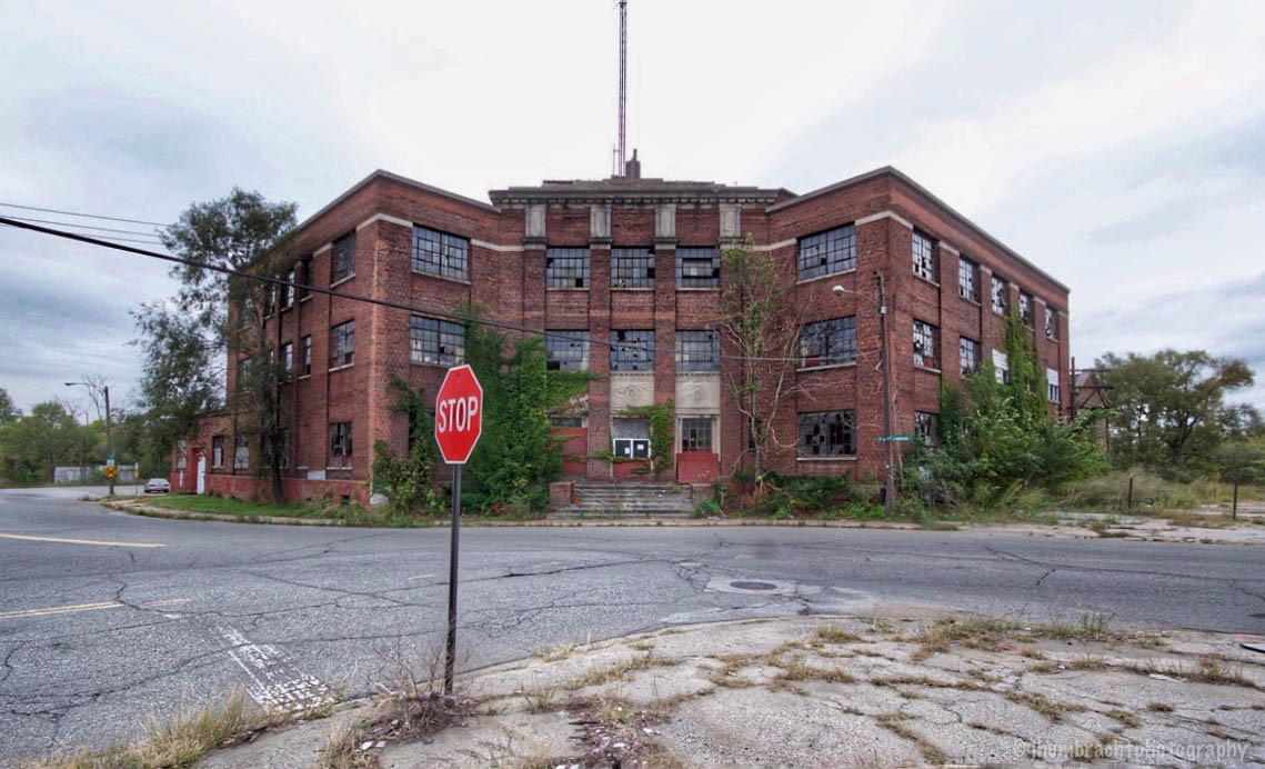 Abandoned Government Building Gary, Indiana Image By