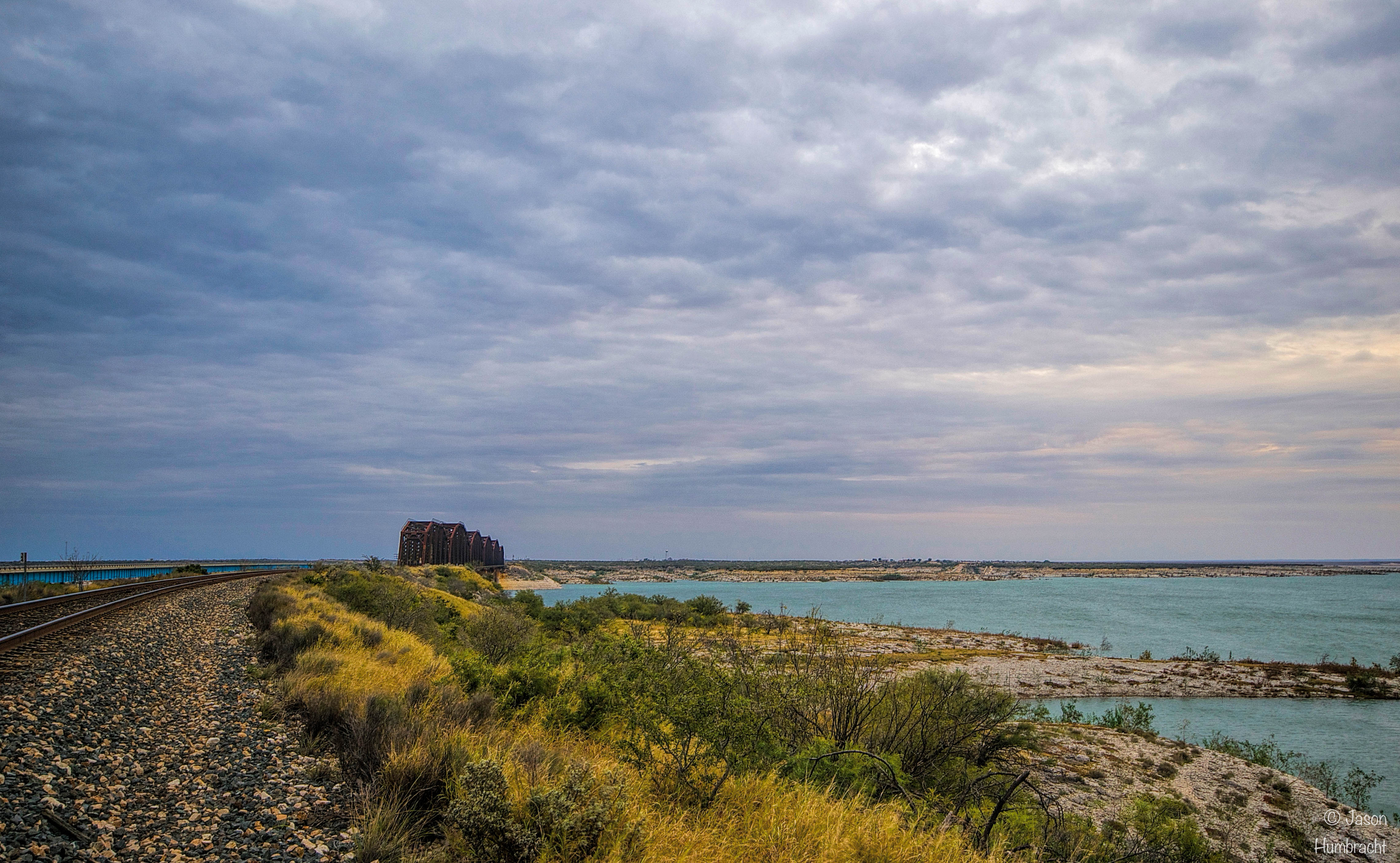 Train Tracks-Amistad Reservoir-Del Rio-Texas | jhumbracht | photography