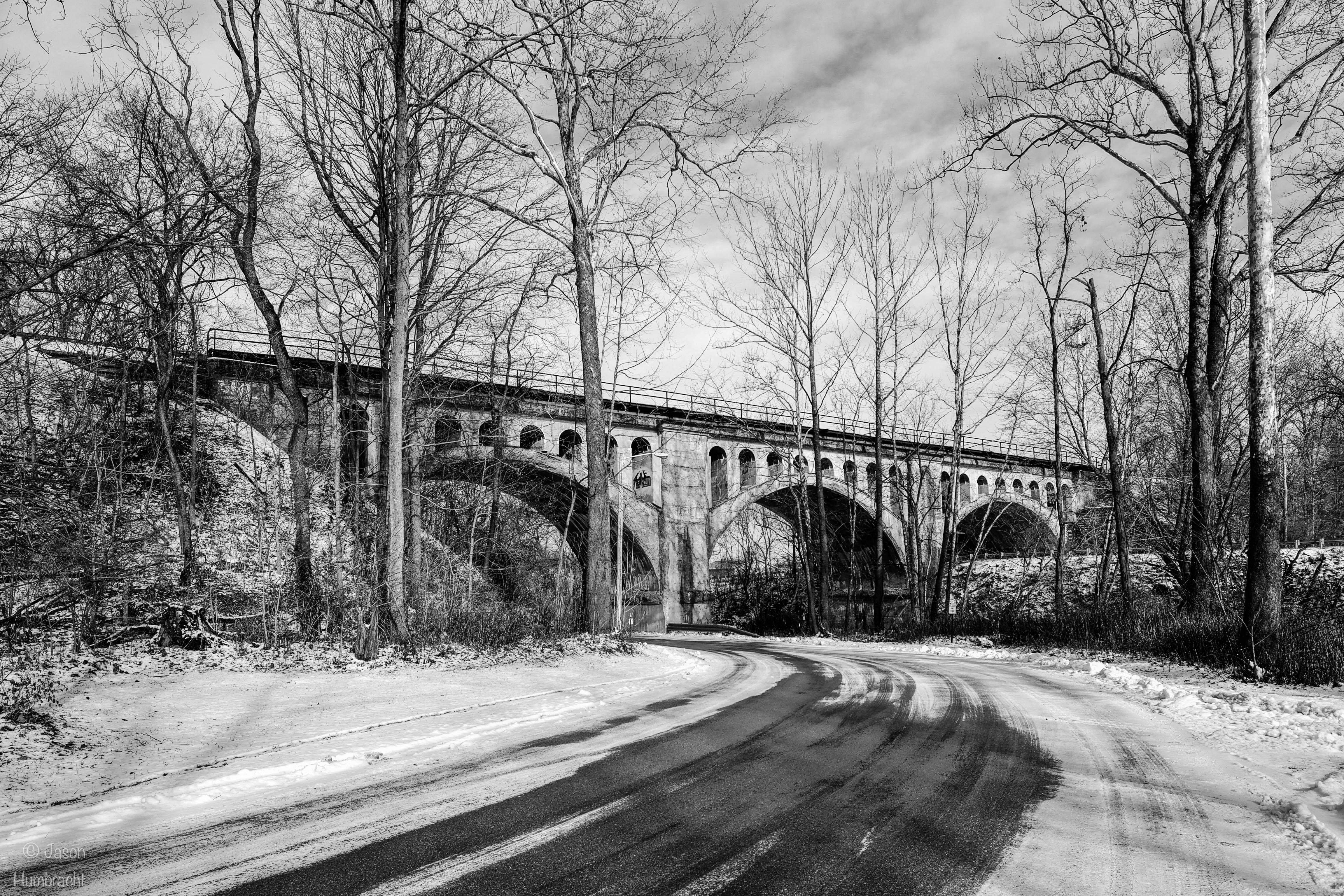 The Haunted Bridge of Avon, Indiana | Indiana Architectural Photography